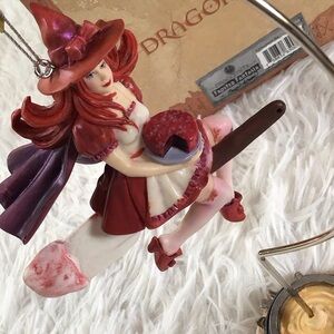 Dragonsite Frosted Fantasia Kitchen Witch by Brigid Ashwood